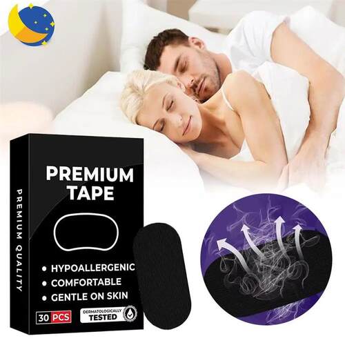 Elastic Sleep Tape for Snoring Stop Snoring Glue Tape Open M