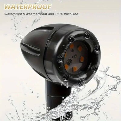 2 PCs Motorcycle Universal Flash Lights, LED Indicator Light