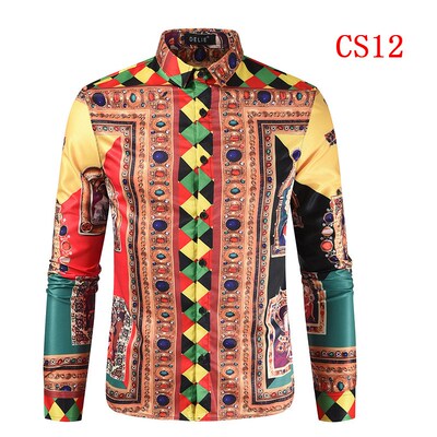 European mercerized cotton long sleeve mens shirt positioni