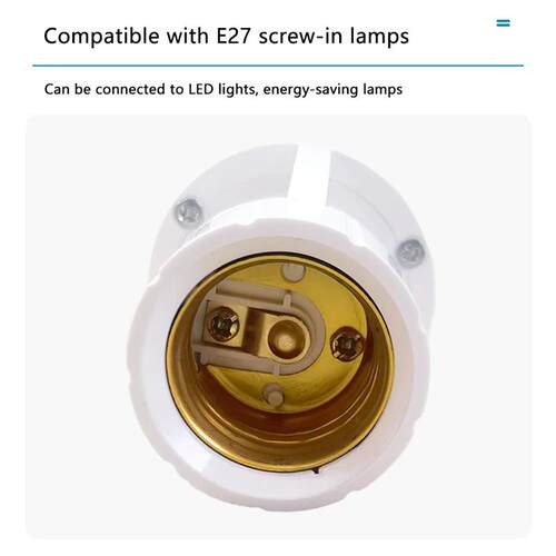 Motion Sensor Led Lamp Base E27 Socket Converter AC 85-265V