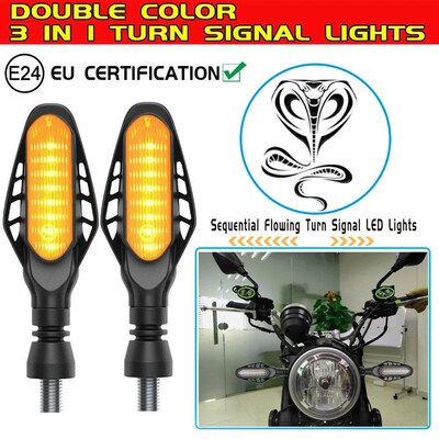 Universal Led Motorcycle Directional Indicators Turn Signals