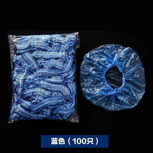 Disposable shower cap waterproof head cover for women