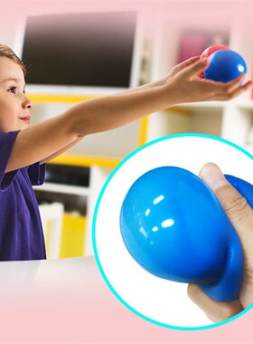 sticky wall balls globbles ceiling squeeze ball glow in dark