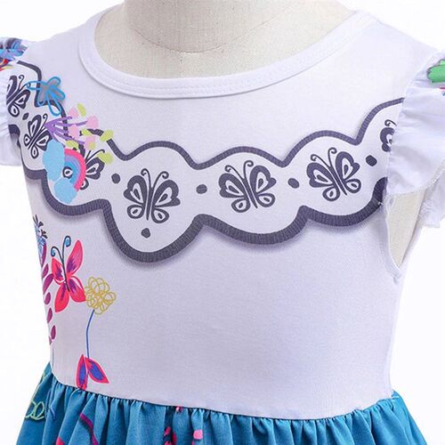 Mirabel Isabela Cosplay Princess Dress Kids Encanto Charm Co
