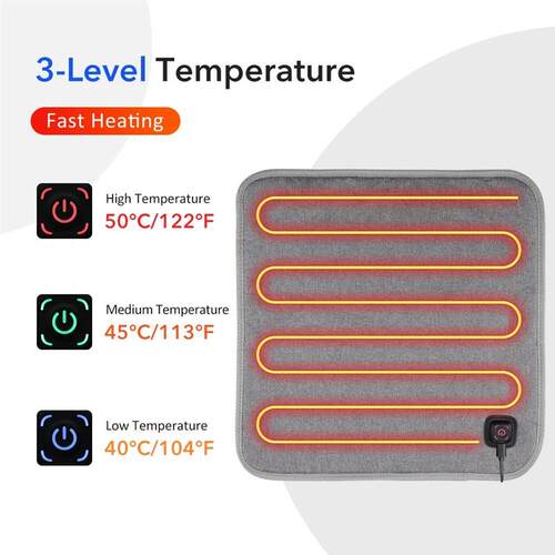 5V USB Electric Sleeping Heating Pad Heated Cushion Cold Res