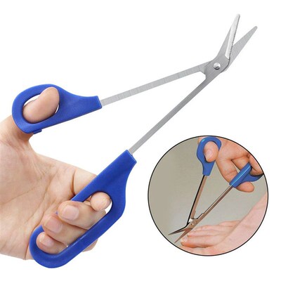 Stainless Steel Nail Scissors Long Handle Nail Clippers Toen
