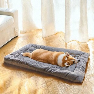 Extra Large Plush Dog Bed Sofa Thickened Super Soft Polyeste