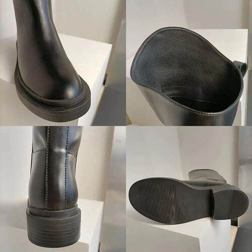 Women High Boots Western Female Shoes For Women 2023 Spring