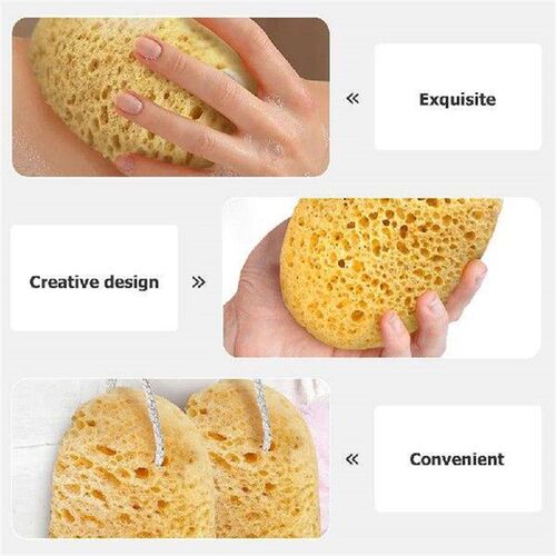 2 Pcs Shower Gel Bath Sponge for Kids Small African