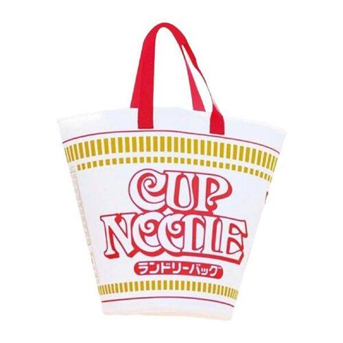 Laundry Basket Lightweight with Handles Novelty Noodle Cup