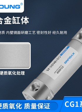 CG1BN3-铝合金迷你气缸G1BN3-75带磁轻型气缸G1BN3-100