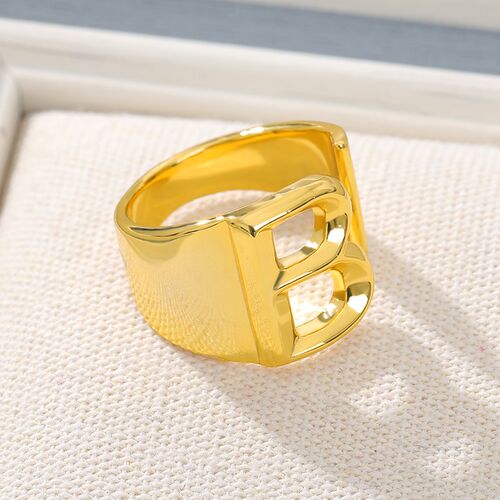 Engagement Gifts Minimalism A-Z Initial Rings For Women Jewe