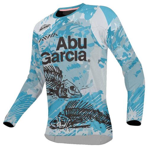 ABUGARCIA Summer long-sleeved fishing shirt motocross retr