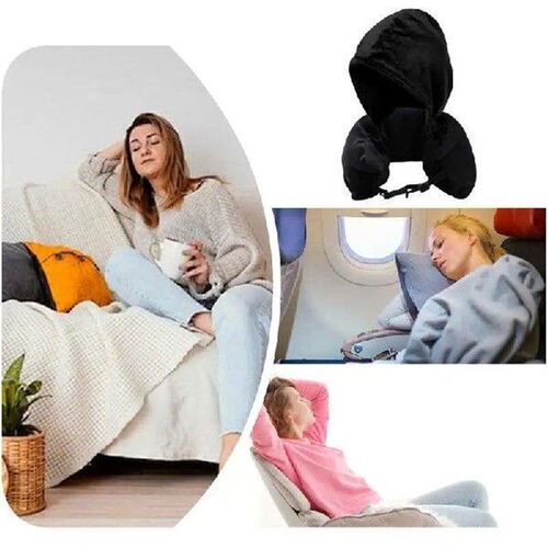 Neck Pillow Stuffable With Clothes Fillable Neck Pillow