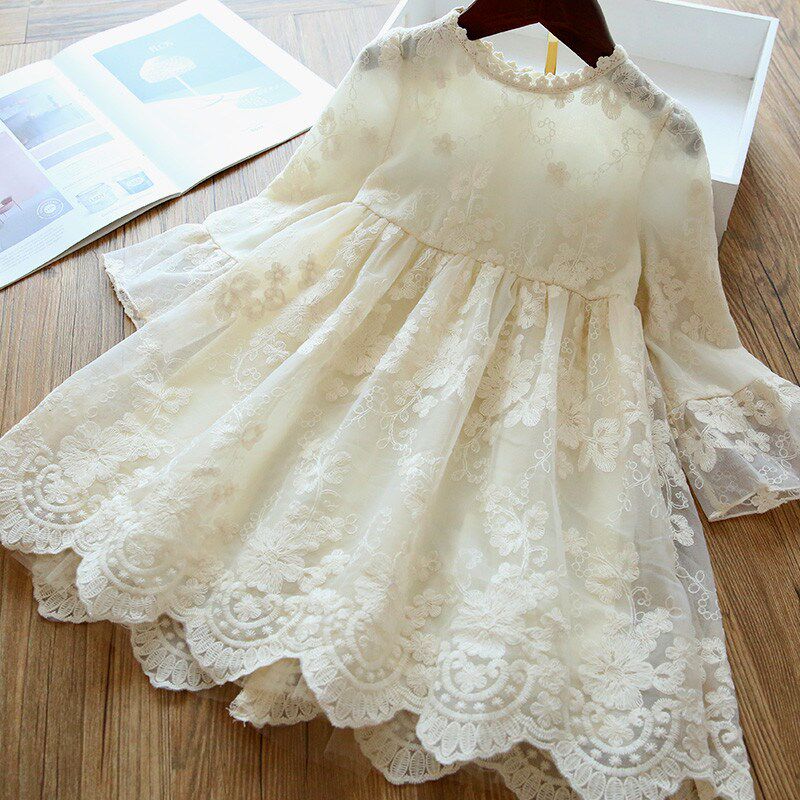 Summer Lace Children Clothing Princess Kids Dresses For Girl图片