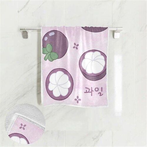 Fresh Fruit Print Creative Towel Women Men Hand Towel
