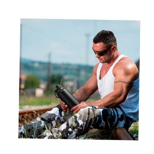 Insulated Water Bottle, 1000ml  32 oz Stainless Steel Double