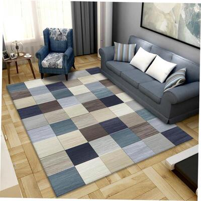 Geometric printing carpet living room floor mat blanket