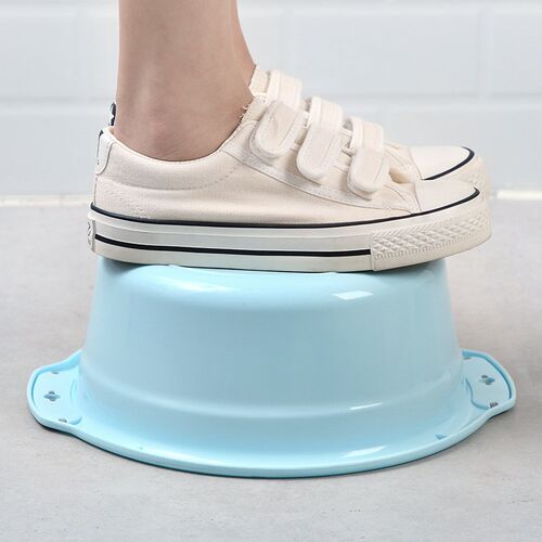 Large Doubleear Antislip Wash Basin for Adult Thick Plastic