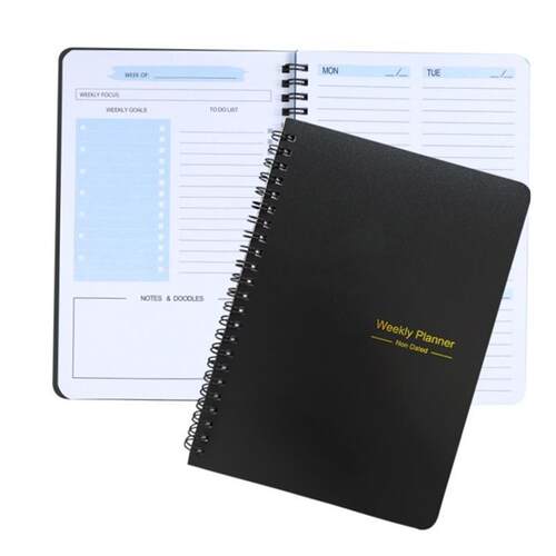 Agendas in English Notebook A5 Planners Daily Planner Weekly