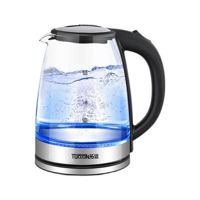 Glass electric kettle capacity stainless steel transparent