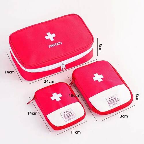 First Aid Kit Travel Outdoor Camping Useful Mini Medicine St