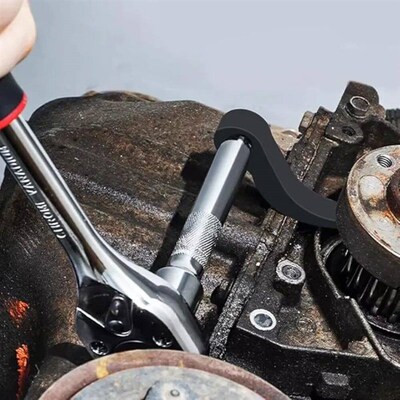 2Pcs Car Angle Type Half Axle Disassembly Tool Drive Pry bar