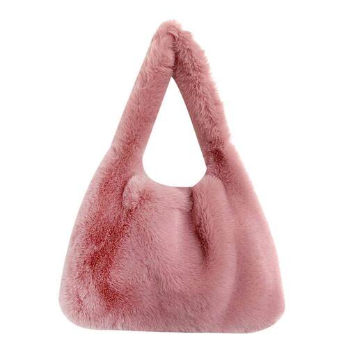 Fur bag womens bag autumn and winter new fashion retro simp