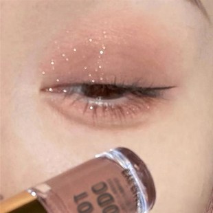 Liquid eye shadow fine flash matte sequins monochrome pearle