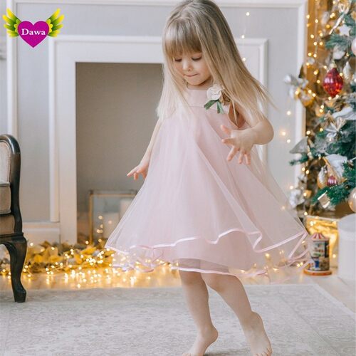 Baby Girls Birthday Party Tutu Dress Summer Clothes For Kids