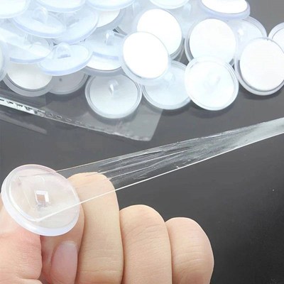 100 Pcs Ceiling Strong Small Adhesive Hook 3cm Hang Flag Pos
