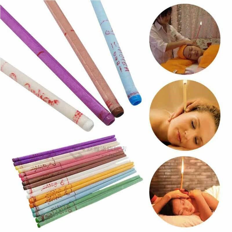 16Pcs Ear Wax Cleaner Removal Coning Fragrance Candles Healt - 实物图