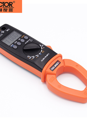 胜利数字钳形表高精度钳型万用表数显式交直流钳形电流表VC05B