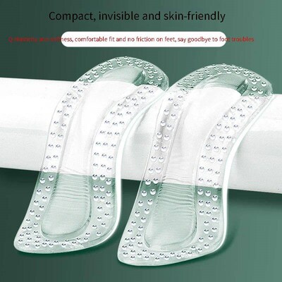 1Pair GEL Heel Protectors Women Silicone Cushion Foot Care P
