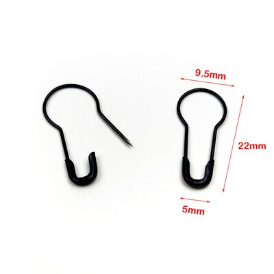 100pcs Colorful Pin Safety Pins Metal Clips Marker Tag Gourd
