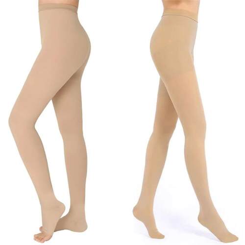 20 - 30mmHg Compression Stockings Closed/Open Toe Waist High
