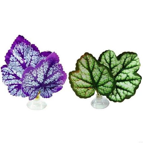 QXNB Betta Fish Leaf Pad with Suction Cup Hammock