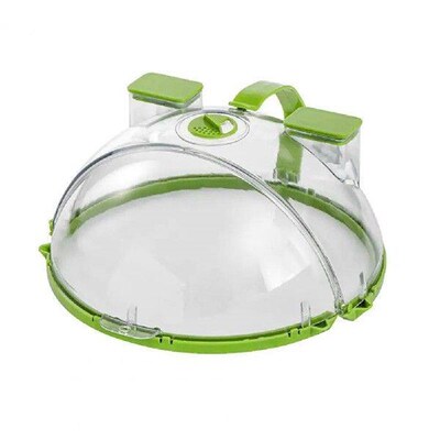Ergonomic Handle Microwave Cover Microwave Cover with Water