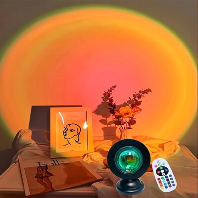 1PC Sunset Lamp - Creating a Warm, Inviting Sunset Atmospher