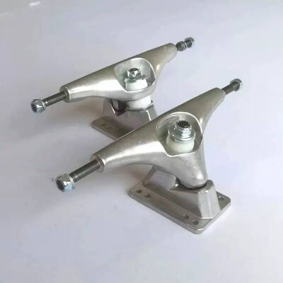 6.25in Surfskate Bridge Skateboard Trucks Surf Bridge Silver