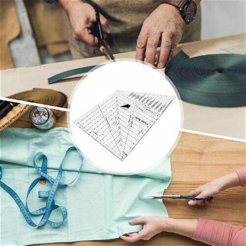 7x11inch Drawing Ruler Patchwork Ruler Scale Office School