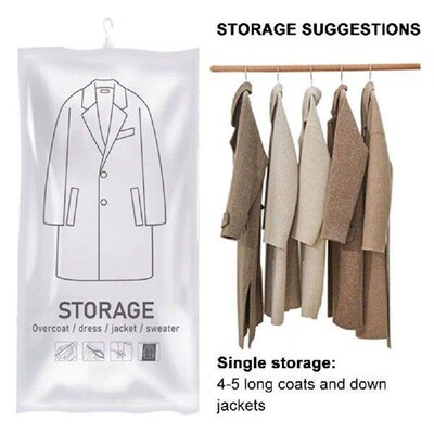 Seal Storage Clothing Bags Space Saving Clothes Wardrobe