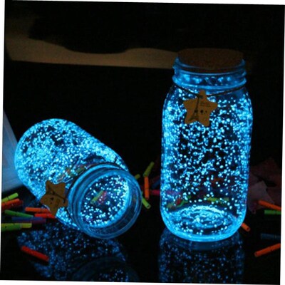 10g Party DIY Fluorescent Super luminous Particles Glow 1