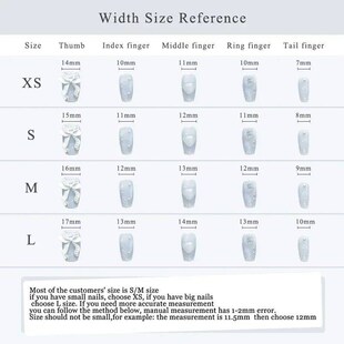 10Pcs Short Handmade Press on Nails Aurora Borealis Colours