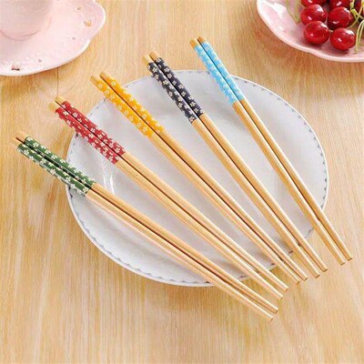Kitchen dining utensils, household bamboo frying chopsticks,