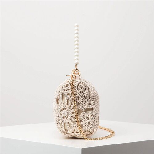 Boho Beach Bags for Women,Pearl Bag,Wicker Bag,Premium St