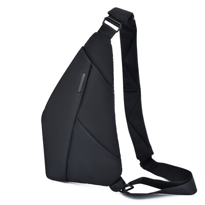 Fashion Chest Bag Black Chest Single Pack Female Male Cross