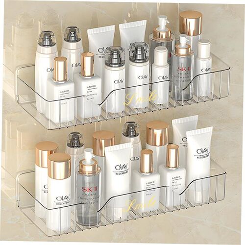 Bathroom Shelves Kitchen Wall Shelf Shower Storage Rack