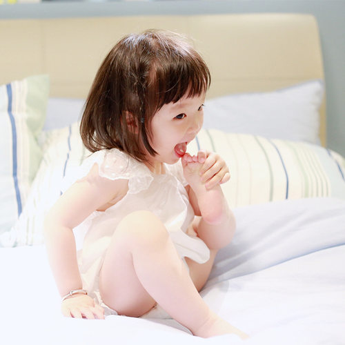 Childrens Rainbow vest dress childrens wear summer new chi