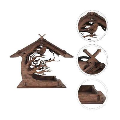 Bird Feeding House Feeders for Outdoors Birdhouse Food